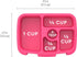 Bentgo® Kids Prints Tray with Transparent Cover - Reusable, BPA-Free, 5-Compartment Meal Prep Container with Built-In Portion Control for Healthy ...