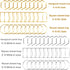 Earrings Beading Hoop for Jewelry Making, FANMAOUS Earrings Findings Hoops Earring Charms Open Bezel Pendant Frame for DIY Craft,Earring Necklace,...