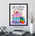 Kitchen Wall Decor, Cake Dining Room Decor, Pink Motivational Gifts for Women Bakers Chefs, Inspirational Positive Quotes Wall Art...