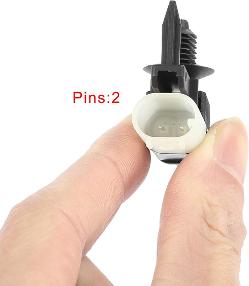 X AUTOHAUX 2pcs Car Rear Brake Pad Wear Sensor 2 Pins for Land for Rover Discovery Sport 2015-2019 LR061394...
