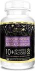 Actif Mitochondrial Mega Support with 10+ Advanced Factors - Non GMO, Fast Acting, Mitochondria and Energy Support, Made in USA, 60 Count...