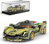 Mould King Speed Champion Sina Super Car Building Sets with Display Case,27003 Model Car Kits Sports Car Building Blocks, Cool Simulation Cockpit ...