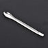 uxcell Micro Scoop 105mm Stainless Steel Reagent Sampling Lab Spoon Spatulas for Laboratory 5Pcs...
