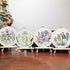 4 Set Embroidery Starter Kit for Beginners, Needlepoint Cross Stitch Kits with Pre-Stamped Flower, Instructions, Bamboo Hoops, Color Threads, Tool...
