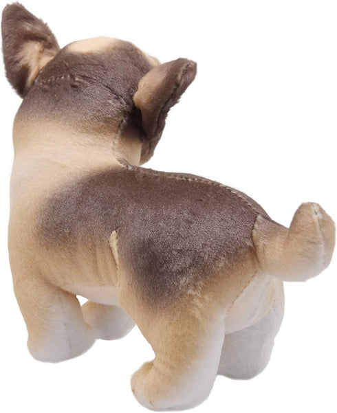 Lifelike Chihuahua Stuffed Animal Animated Plush Puppy Toy Doll Super Realistic Dogs Act Like Real Excellent Gifts for Kids Birthday Party Dog Col...