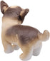 Lifelike Chihuahua Stuffed Animal Animated Plush Puppy Toy Doll Super Realistic Dogs Act Like Real Excellent Gifts for Kids Birthday Party Dog Col...