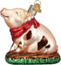 Old World Christmas Piggy in The Puddle Ornament, Pink...