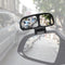 Blind Spot Mirror, Car Rear View Mirrors, Universal Car Auxiliary Mirror, HD True Glass, Adjustable Wide Angle Auxiliary Double-Side Mirror, Left,...
