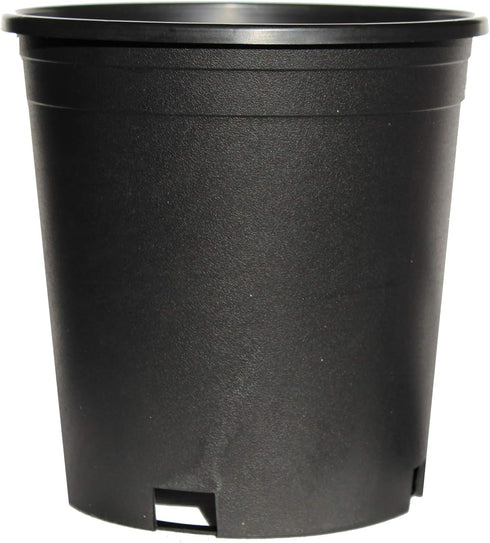The HC Companies 2.75 Quart Rapid Stack Plastic Planter - Heavy-Duty Plastic Planter for Outdoor Garden Plants Flowers Herbs with Drainage Holes, ...