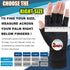2 Pairs Copper Arthritis Gloves, Fingerless Compression Gloves for Men and Women, Pain Relief and Healing for Arthritis Hand, Carpal Tunnel, Typin...