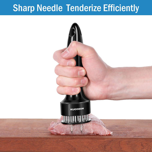 Meat Tenderizer Tool Stainless Steel Needle Ultra Sharp 24 Blades Tenderizer Tool for Tenderizing Beef Chicken Steak Veal Pork...