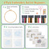Dremisland 4 Sets Embroidery Kit for Beginners Cross Stitch Kits for Adults with Cute Flowers and Plants Patterns Beginner Embroidery Kit for Adul...