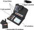 Leather Small Wallet for Women, RFID Blocking Ladies Mini Purse with ID Window...