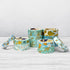 allydrew Decorative Gold Foil Washi Tape Box Set for Arts & Crafts, Scrapbooking, Stationery, Diary (10 Rolls), Blue Green Bloom...