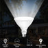 Par38 led flood lights outdoor bulb 2 Pack,Dimmable 5000K Daylight 1800LM,20W Replace up to 200W,Outdoor Flood Light Bulbs for Backyard,Garage,Por...