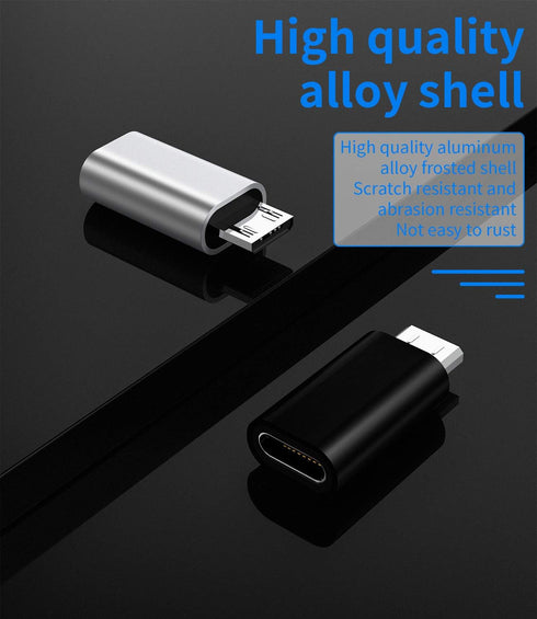 3Pack,Compatible for Lightning Female to Micro USB Male Adapter Compatible with iPhone 7 8 Plus x xr xs for Ipad Power Connector Compatible for Sa...