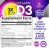 Vitamin D3 Gummy Vitamins Extra Strength 5000 IU (125 mcg) High Potency Vita D Gummies Dietary Supplement - Bone, Teeth, Muscle & Immune Support, ...