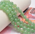100pcs 6mm Natural Stones Round Gemstone Round Loose Stone Beads with Elastic String and Beading Needle for Jewelry Making Bracelet Necklace Earri...