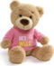 GUND Get Well T-Shirt Message Teddy Bear Stuffed Animal Plush, Pink, 12.5"...