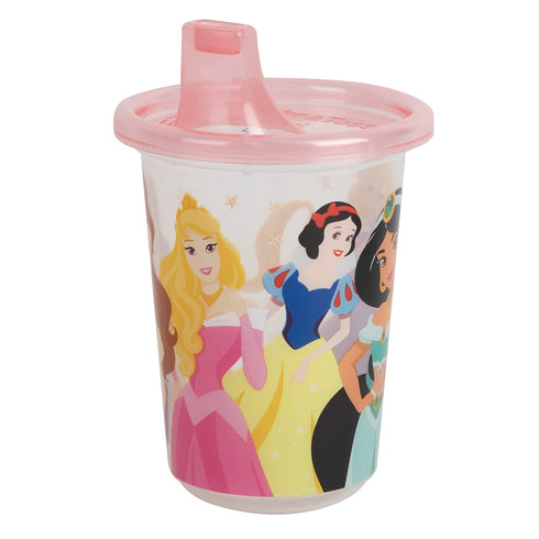 The First Years Take & Toss Disney Princess Sippy Cups - Reusable Toddlers Cups with Lids - Kids Party Pack with 2 Travel Caps - 10 Oz - 10 Count...
