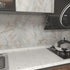 Blue Gold Marble Contact Paper for Countertops Waterproof Removable Wallpaper Peel and Stick Granite Contact Paper 11.8"x78.74" Marble Wall Paper ...