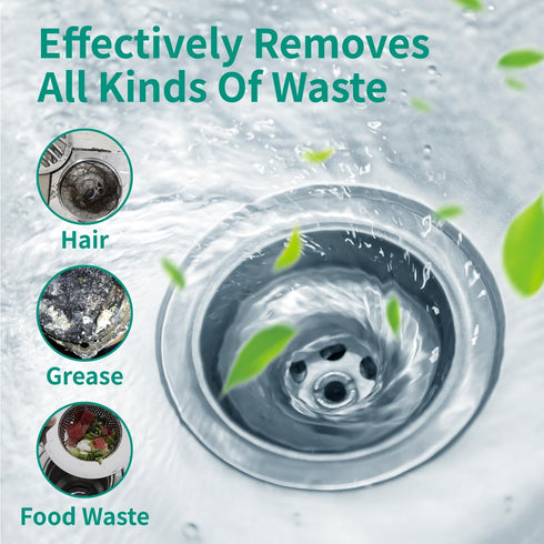 Drain Clog Remover - 16 Pack Drain Cleaner Clog Remover, Powerful Sink Drain Cleaner for Clogged Drain...