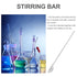 iplusmile Stainless Steel Mixing Paddle, Lab Stirring Tool, Laboratory Stirring Rod for Chemistry Science Experimental Flask Stirring Bar Lab Stir...