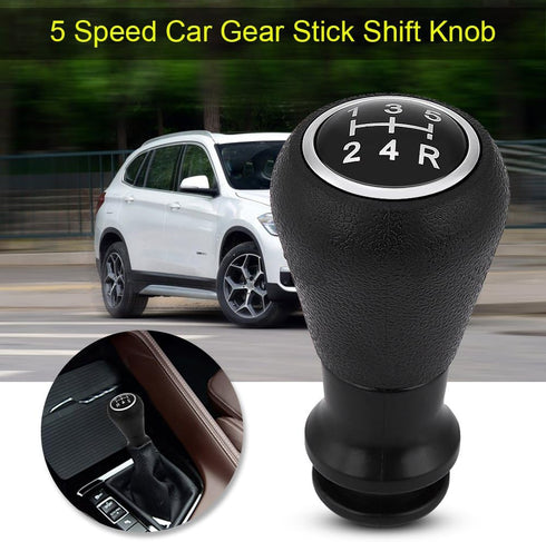 Keenso 5 Speed Shift Knob, Car Gear Shifter Knob Head for Peugeot 106 107 205 206 207 405 Citroen C1 C3 C4...