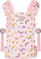 GAGAKU Baby Doll Carrier for Kids Stuffed Animal Carrier Reborn Baby Carrier with Adjustable Straps for American Girl Doll Bitty Baby Doll Accesso...