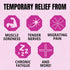 Fibromyalgia Relief for Temporary Relief of Muscle Soreness Discomfort Tenderness Difficulty Moving Joint Pain...