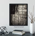 Look Up, Get Up, But Never Give Up - Football Wall Art Decor Print - unframed artwork printed on photograph paper...