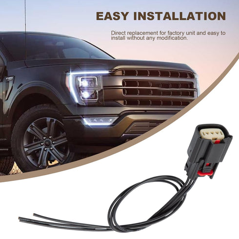 Ignition Coil Connector Harness 9U2Z14S411EA Compatible with V6 V8 Flex F150 F250 F350 Explorer for Lincoln MKS MKT MKX S2280 WPT931, 4 Pcs...