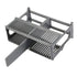 uxcell Microscope Slides Rack 24 Positions Polypropylene Staining Rack Gray for Research Experiments...