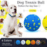 6 Pcs Dog Balls Tennis Ball for Aggressive Chewers Indestructible Dog Teething Chew Toys for Large Medium Small and Puppies, More Biting-Proof Ato...