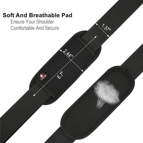 TXEsign Shoulder Strap Compatible with JBL Boombox 2/Boombox 3/Soundcore Motion Boom Plus/Sony SRS-XG500, Adjustable Travel Carrying Strap for Por...