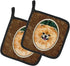 Caroline's Treasures SS8725PTHD Pomeranian Pair of Pot Holders Kitchen Heat Resistant Pot Holders Sets Oven Hot Pads for Cooking Baking BBQ, 7 1/2...