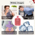 HomeTop Premium Classic Rubber Hot Water Bottle (Red)...