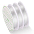 3 Pack Jewelry Wire Craft Wire 22 Gauge Tarnish Resistant Jewelry Beading Wire Copper Beading Wire for Jewelry Making Supplies and Crafting, 0.6mm...