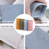 8 Pcs Small Makeup Bag for Purse, Waterproof Portable Pocket Cosmetic Bag with 7" Squeeze Top Glasses Case, No Zipper Self-closing Makeup Pouch Mi...