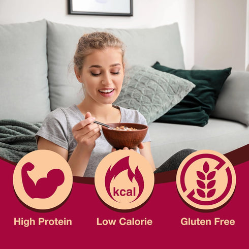 ProtiDIET High Protein Banana Nut Instant Oatmeal - Gluten Free, Rich in Fiber, Low Sugar - Easy to Digest, Healthy, and Nutritious Breakfast Prot...