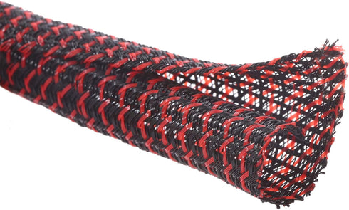 Alex Tech 10ft - 3/8 inch Cord Protector Wire Loom Tubing Cable Sleeve Split Sleeving For USB Cable Power Cord Audio Video Cable – Protect Cat Fro...