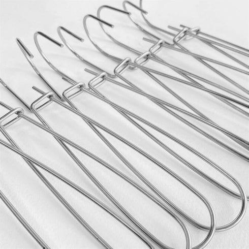 Pattern Hooks 24 Pcs Metal Pattern Hangers 7.3" Sewing Pattern Making Paper Storage Hanging Hook...