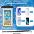 2 Pack Phone Waterproof Case, Waterproof Pouch for Swimming, Phone Protector Waterproof Bag, Water Proof Bags for Vacation Beach Pool Kayak Cruise...