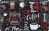 SHACOS Coffee Mat 2pcs 12x19 Inch Coffee Bar Mats Absorbent Non Slip Rubber Coffee Maker Mat for Countertop Coffee Bar Accessories Espresso Coffee...