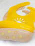 PARKER & ELOWYN Soft Waterproof Silicone Bib Set of 2, Unisex Baby Toddler, BPA free, Non-Toxic, Food Catcher, Easy Clean...