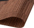 SHACOS Placemats Set of 4 Woven Vinyl Table Mats Place Mats for Dining Table Heat Resistant Wipe Clean (4, Ombre Coffee Black)...