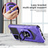 for TCL ION X Case,TCL ION V Phone Case with Tempered Glass Screen Protector,Military Grade Heavy Duty Shockproof Protective Cover,with Ring Kicks...