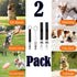 2 Pack Dog Whistles,Professional Dog Training Whistle to Stop Barking,Adjustable Pitch Ultrasonic Training Tool Silent Bark Control for Dogs Train...