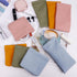 8 Pcs Small Makeup Bag for Purse, Waterproof Portable Pocket Cosmetic Bag with 7" Squeeze Top Glasses Case, No Zipper Self-closing Makeup Pouch Mi...
