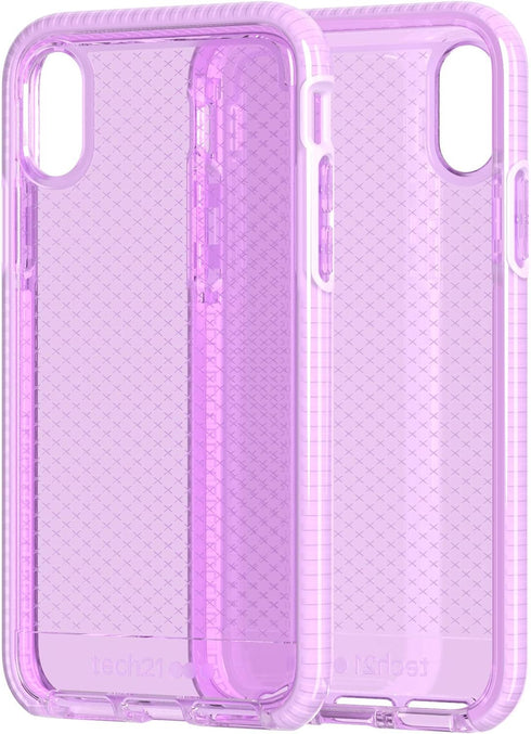 tech21 - Evo Check Case for Apple iPhone Xs - Orchid...
